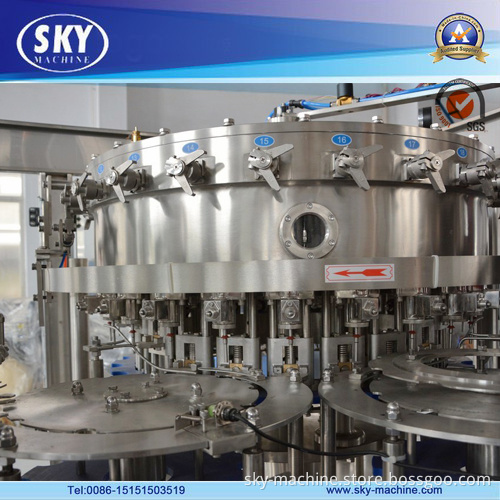 Complete Automatic Three in One Carbonated Drink Filling Plant